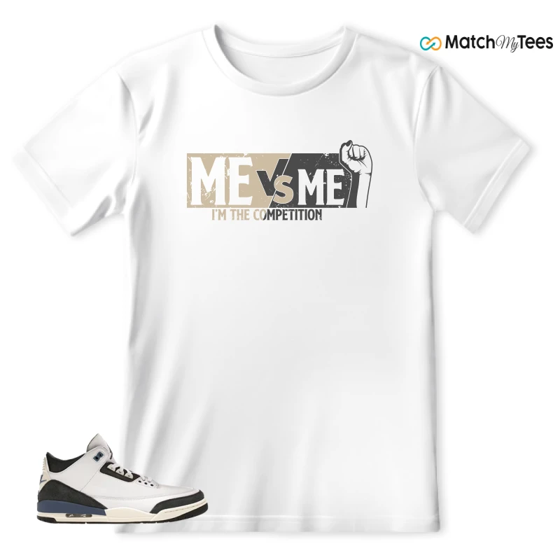 NIKE AIR JORDAN 3 X A MA MANIERE DIFFUSED BLUE SNEAKER Matching Tees t-shirt