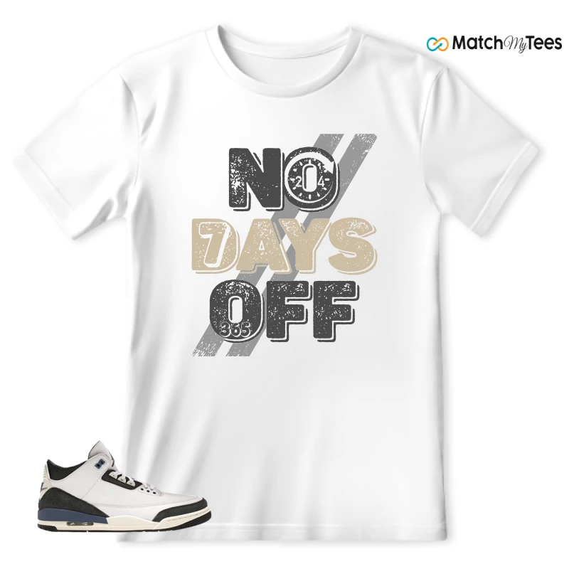 NIKE AIR JORDAN 3 X A MA MANIERE DIFFUSED BLUE SNEAKER Matching Tees t-shirt