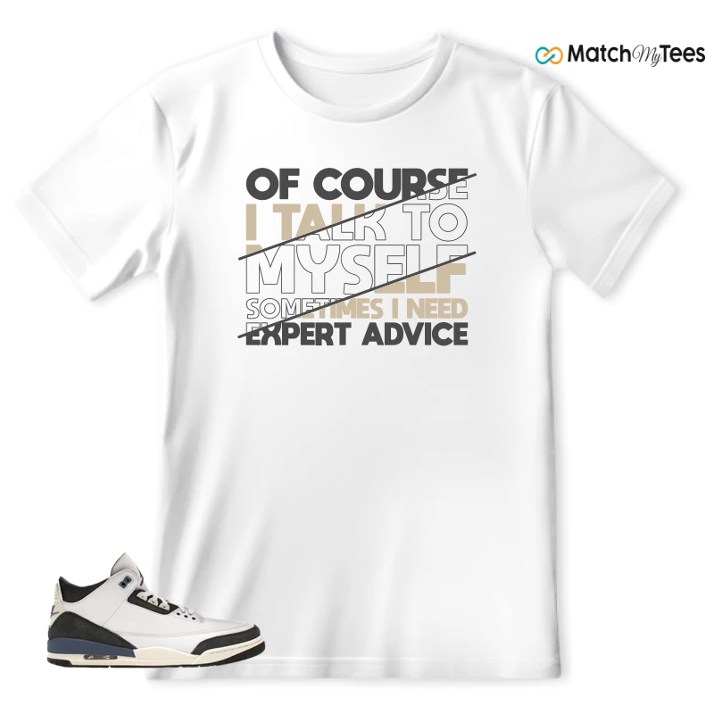 NIKE AIR JORDAN 3 X A MA MANIERE DIFFUSED BLUE SNEAKER Matching Tees t-shirt