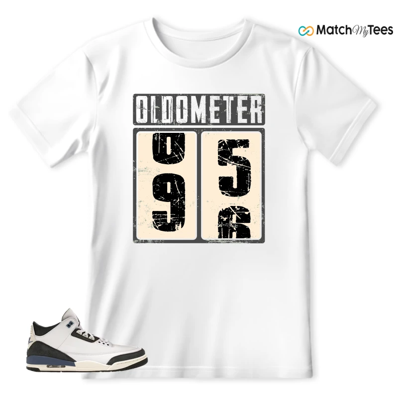 NIKE AIR JORDAN 3 X A MA MANIERE DIFFUSED BLUE SNEAKER Matching Tees t-shirt