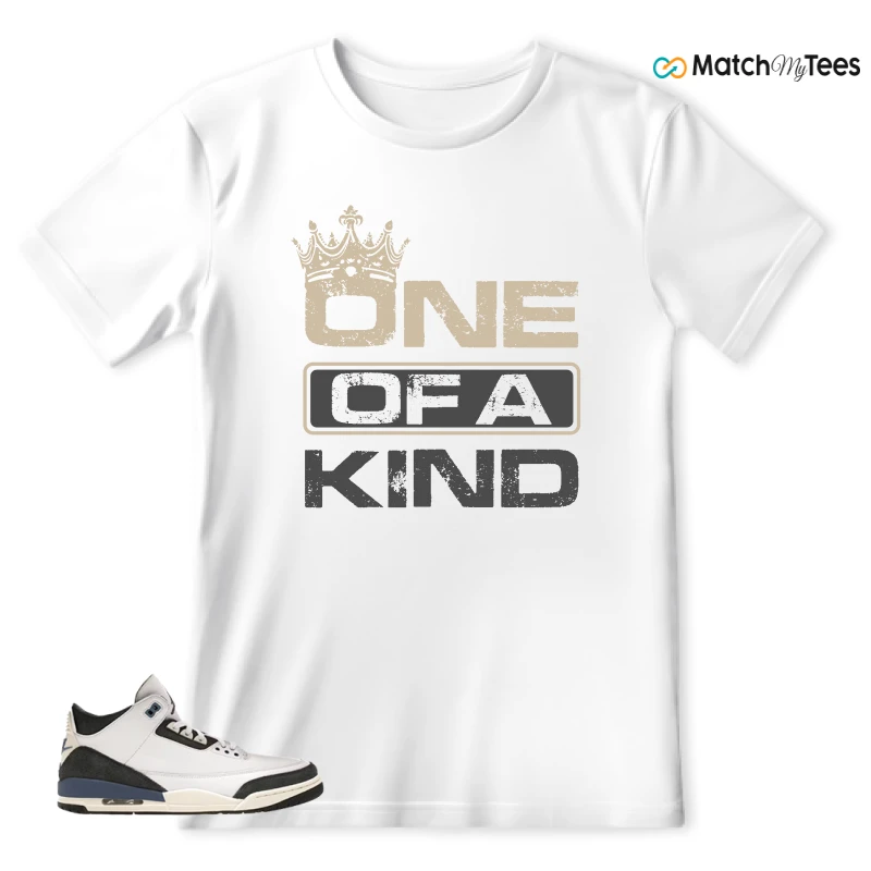 NIKE AIR JORDAN 3 X A MA MANIERE DIFFUSED BLUE SNEAKER Matching Tees t-shirt