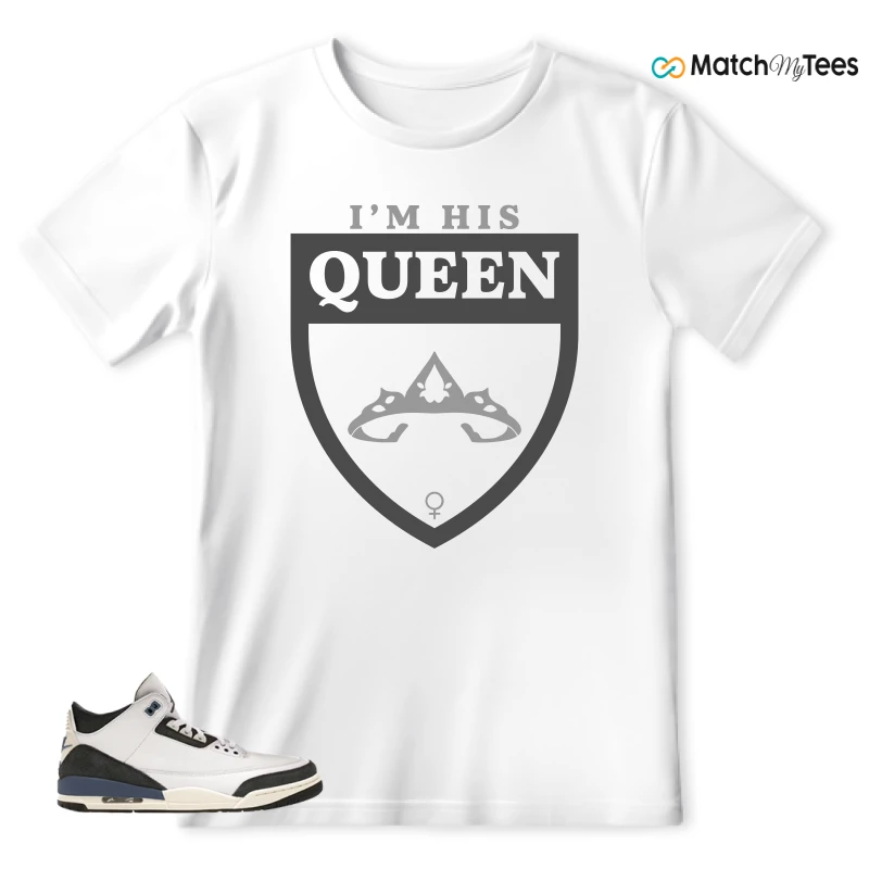 NIKE AIR JORDAN 3 X A MA MANIERE DIFFUSED BLUE SNEAKER Matching Tees t-shirt