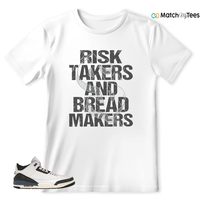 NIKE AIR JORDAN 3 X A MA MANIERE DIFFUSED BLUE SNEAKER Matching Tees t-shirt