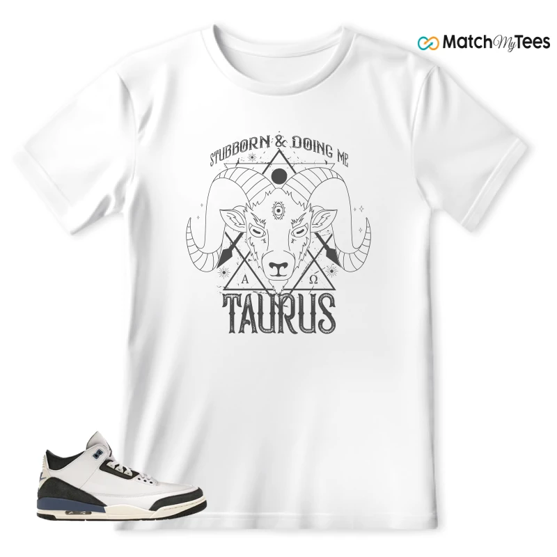 NIKE AIR JORDAN 3 X A MA MANIERE DIFFUSED BLUE SNEAKER Matching Tees t-shirt