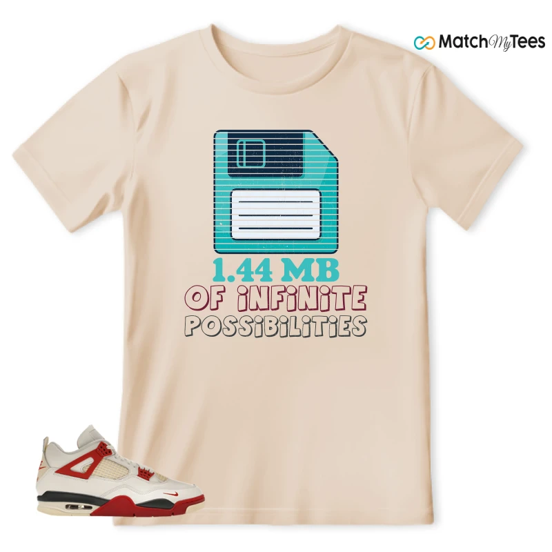NIKE AIR JORDAN 4 BRICK AFTER BRICK SNEAKER Matching Tees t-shirt