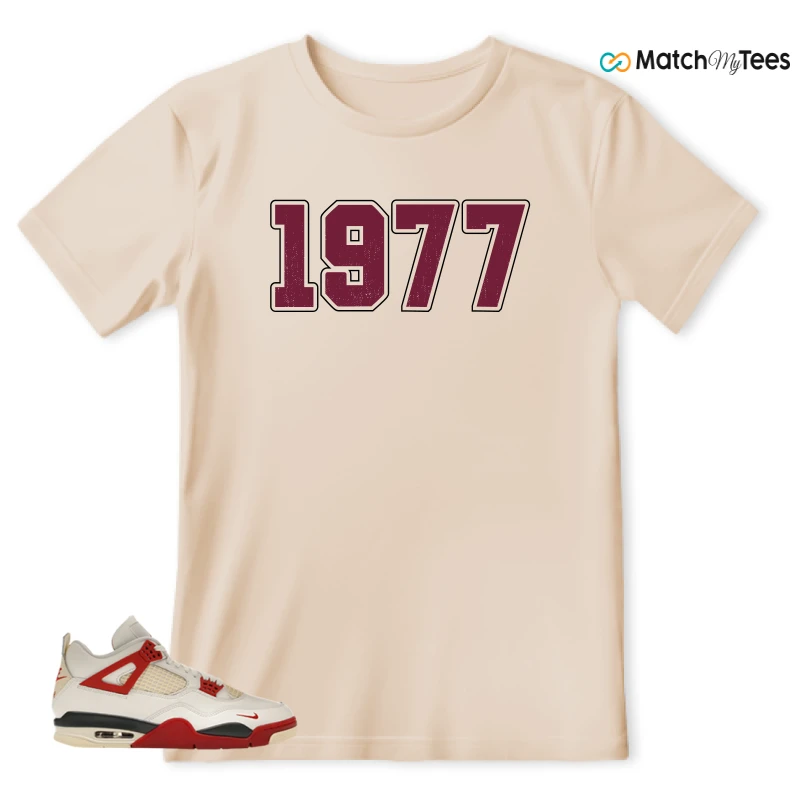 NIKE AIR JORDAN 4 BRICK AFTER BRICK SNEAKER Matching Tees t-shirt