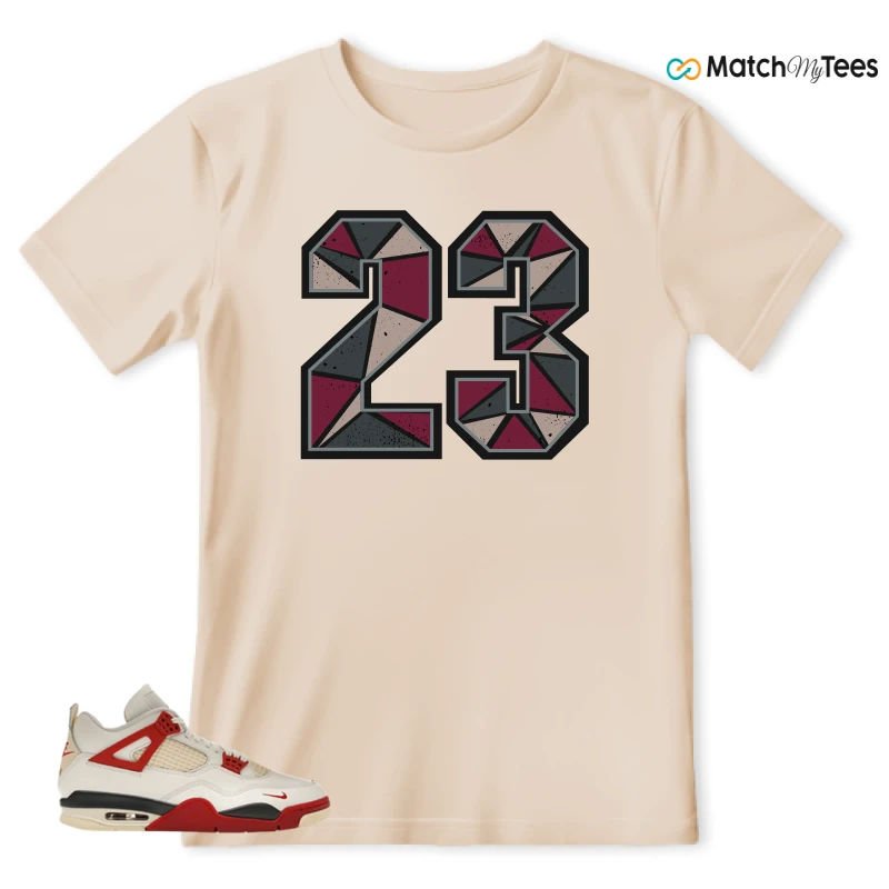 NIKE AIR JORDAN 4 BRICK AFTER BRICK SNEAKER Matching Tees t-shirt