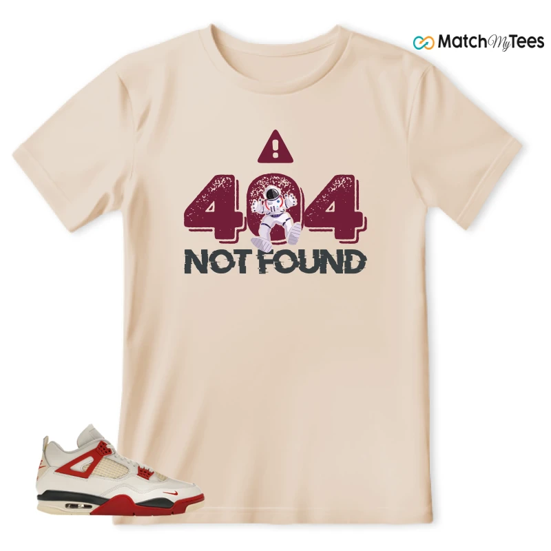 NIKE AIR JORDAN 4 BRICK AFTER BRICK SNEAKER Matching Tees t-shirt