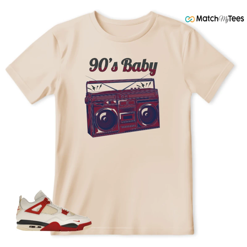 NIKE AIR JORDAN 4 BRICK AFTER BRICK SNEAKER Matching Tees t-shirt