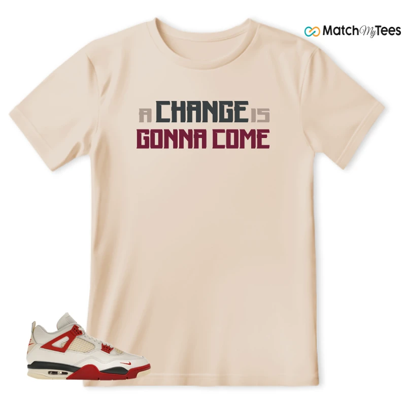 NIKE AIR JORDAN 4 BRICK AFTER BRICK SNEAKER Matching Tees t-shirt