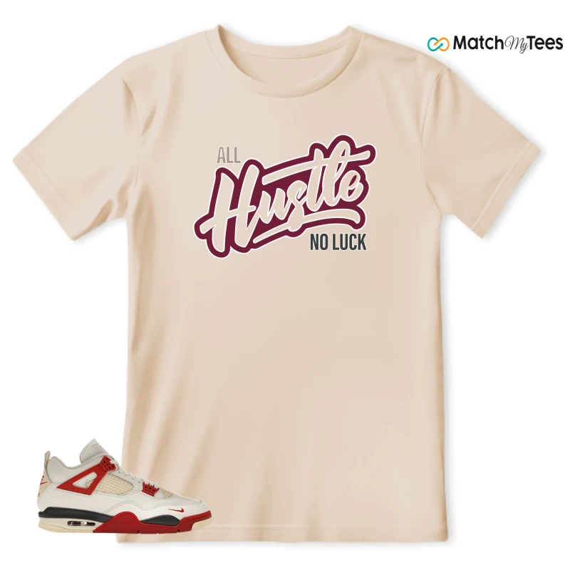 NIKE AIR JORDAN 4 BRICK AFTER BRICK SNEAKER Matching Tees t-shirt