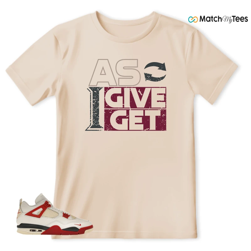 NIKE AIR JORDAN 4 BRICK AFTER BRICK SNEAKER Matching Tees t-shirt