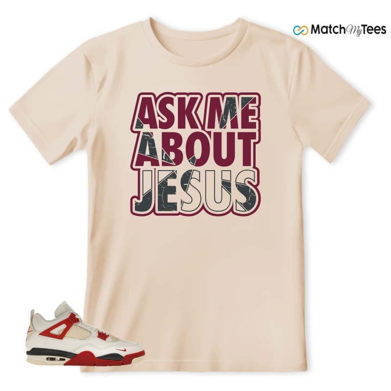 NIKE AIR JORDAN 4 BRICK AFTER BRICK SNEAKER Matching Tees t-shirt