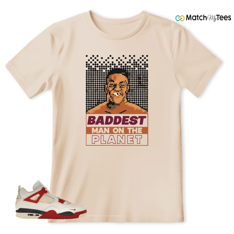 NIKE AIR JORDAN 4 BRICK AFTER BRICK SNEAKER Matching Tees t-shirt