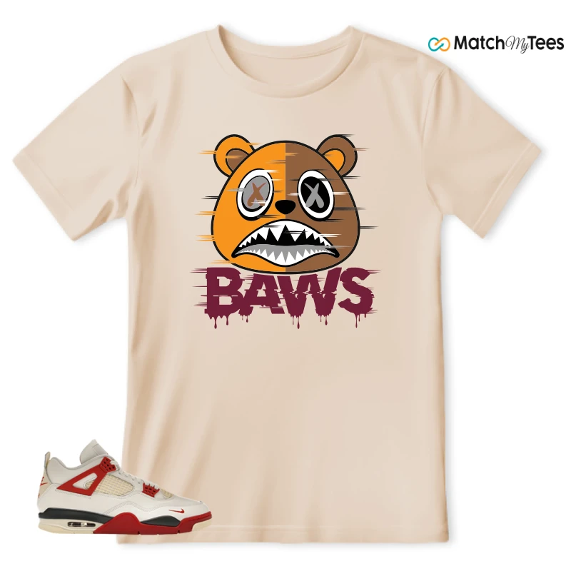 NIKE AIR JORDAN 4 BRICK AFTER BRICK SNEAKER Matching Tees t-shirt