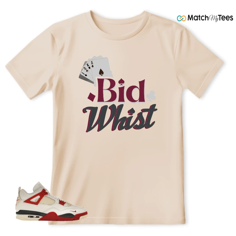 NIKE AIR JORDAN 4 BRICK AFTER BRICK SNEAKER Matching Tees t-shirt