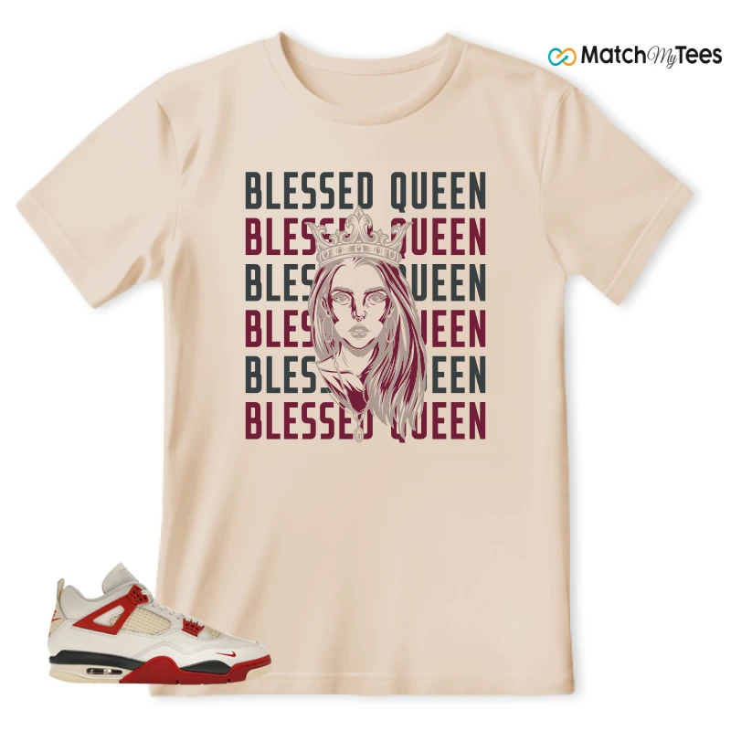 NIKE AIR JORDAN 4 BRICK AFTER BRICK SNEAKER Matching Tees t-shirt