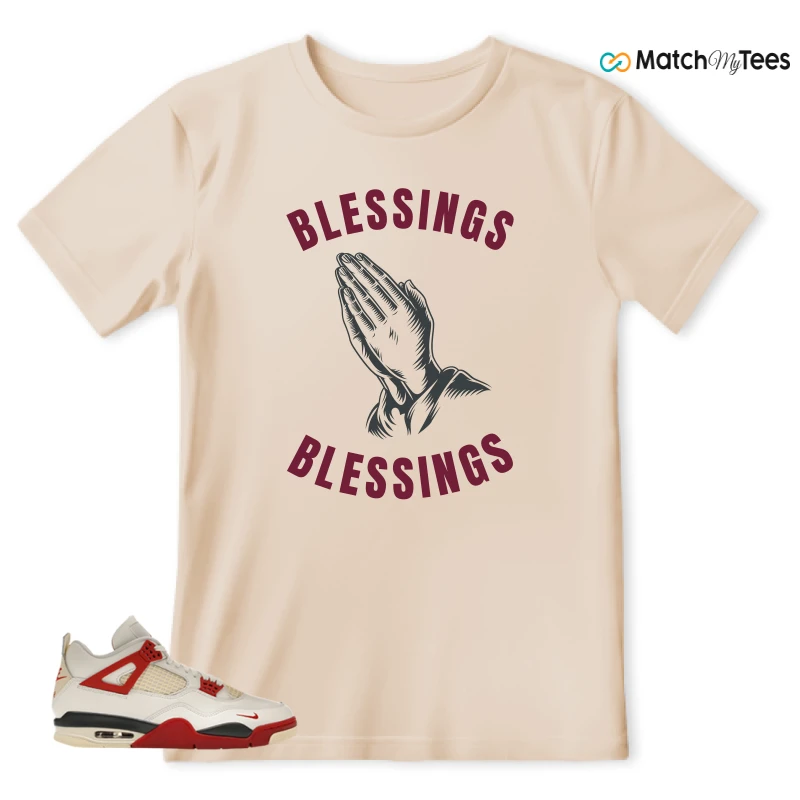 NIKE AIR JORDAN 4 BRICK AFTER BRICK SNEAKER Matching Tees t-shirt