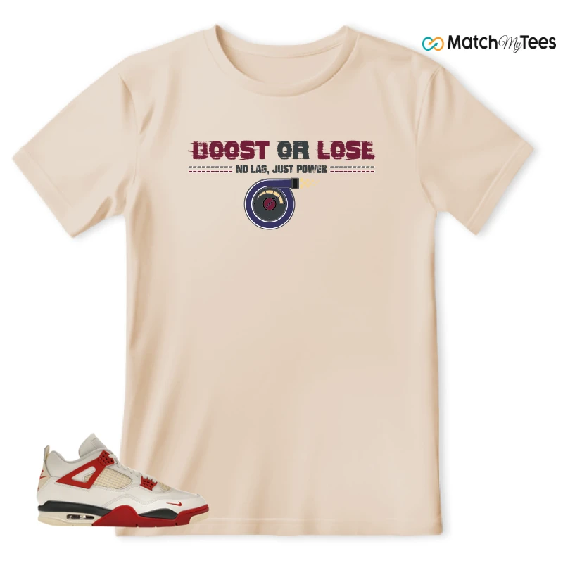 NIKE AIR JORDAN 4 BRICK AFTER BRICK SNEAKER Matching Tees t-shirt