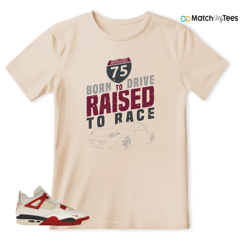 NIKE AIR JORDAN 4 BRICK AFTER BRICK SNEAKER Matching Tees t-shirt