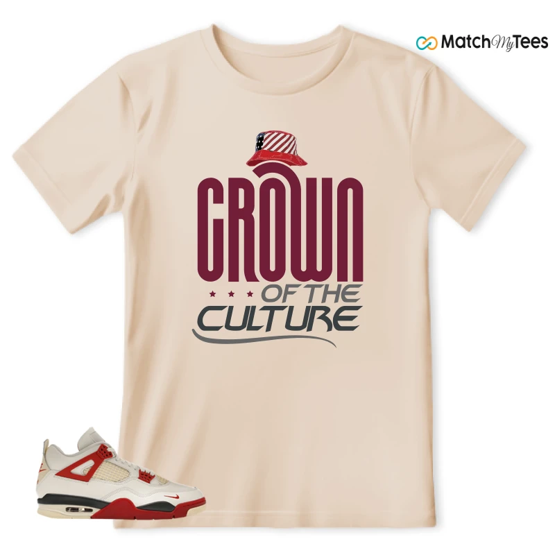 NIKE AIR JORDAN 4 BRICK AFTER BRICK SNEAKER Matching Tees t-shirt