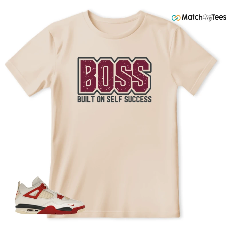NIKE AIR JORDAN 4 BRICK AFTER BRICK SNEAKER Matching Tees t-shirt