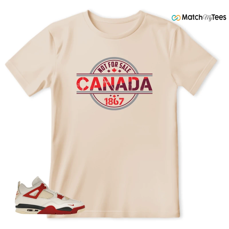 NIKE AIR JORDAN 4 BRICK AFTER BRICK SNEAKER Matching Tees t-shirt