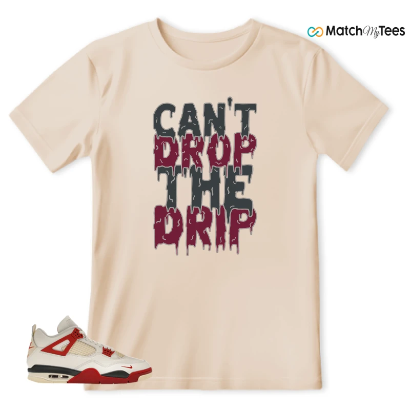 NIKE AIR JORDAN 4 BRICK AFTER BRICK SNEAKER Matching Tees t-shirt