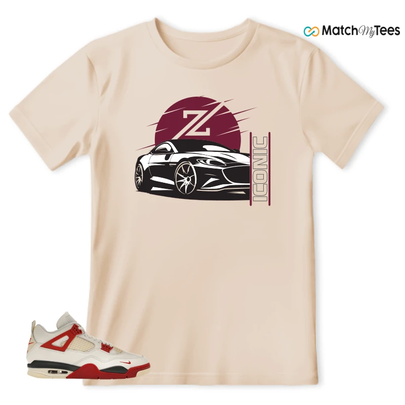 NIKE AIR JORDAN 4 BRICK AFTER BRICK SNEAKER Matching Tees t-shirt