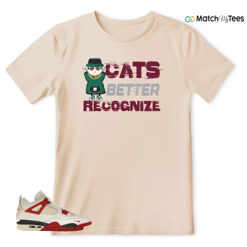 NIKE AIR JORDAN 4 BRICK AFTER BRICK SNEAKER Matching Tees t-shirt