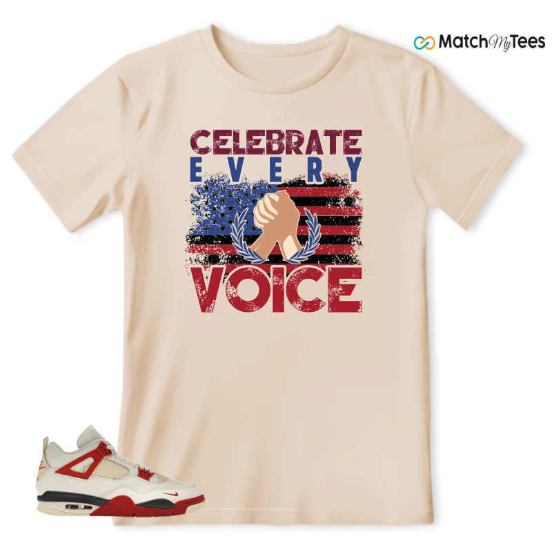 NIKE AIR JORDAN 4 BRICK AFTER BRICK SNEAKER Matching Tees t-shirt