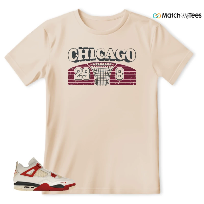 NIKE AIR JORDAN 4 BRICK AFTER BRICK SNEAKER Matching Tees t-shirt