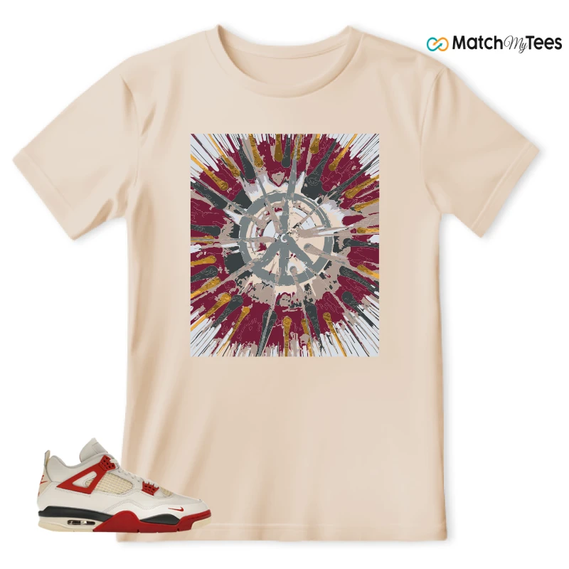 NIKE AIR JORDAN 4 BRICK AFTER BRICK SNEAKER Matching Tees t-shirt