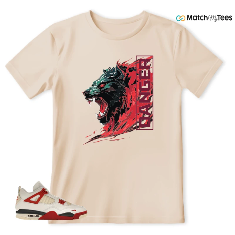 NIKE AIR JORDAN 4 BRICK AFTER BRICK SNEAKER Matching Tees t-shirt