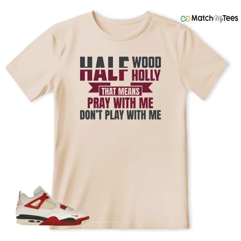 NIKE AIR JORDAN 4 BRICK AFTER BRICK SNEAKER Matching Tees t-shirt