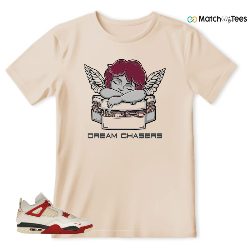 NIKE AIR JORDAN 4 BRICK AFTER BRICK SNEAKER Matching Tees t-shirt