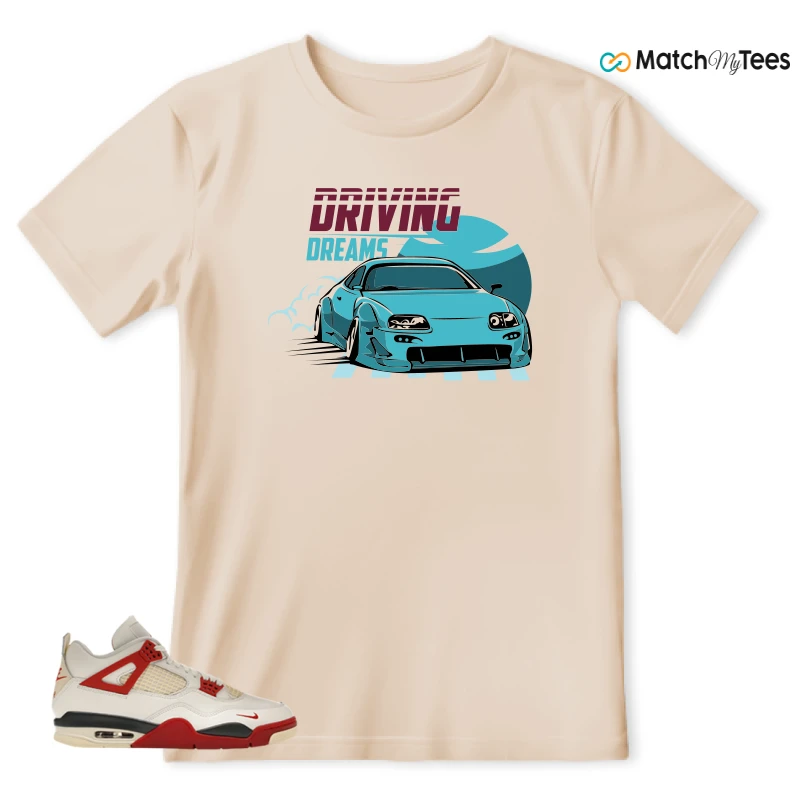 NIKE AIR JORDAN 4 BRICK AFTER BRICK SNEAKER Matching Tees t-shirt