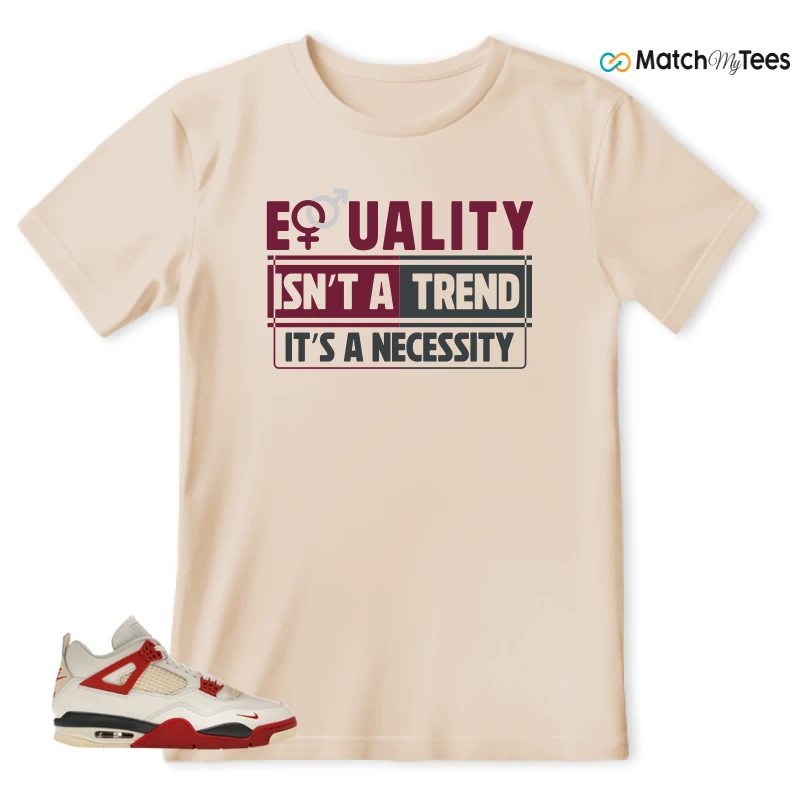 NIKE AIR JORDAN 4 BRICK AFTER BRICK SNEAKER Matching Tees t-shirt