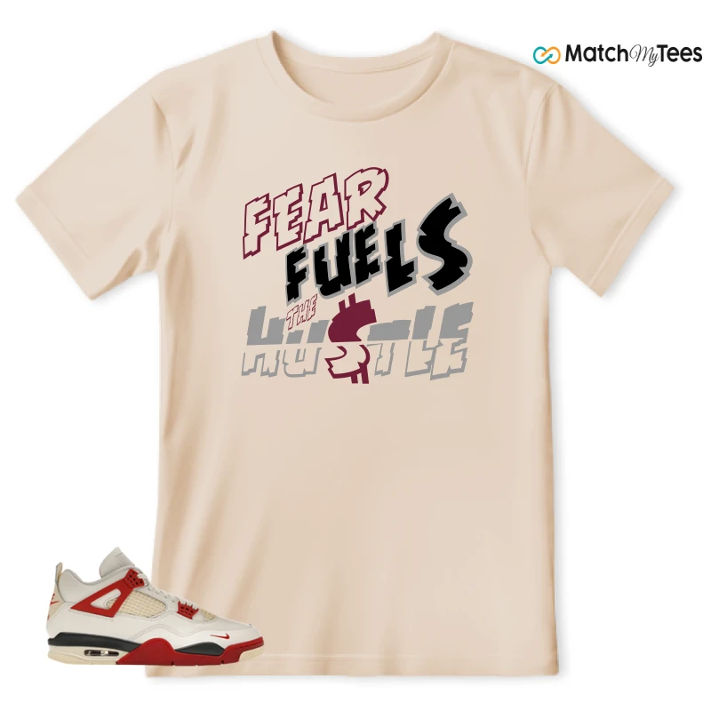 NIKE AIR JORDAN 4 BRICK AFTER BRICK SNEAKER Matching Tees t-shirt