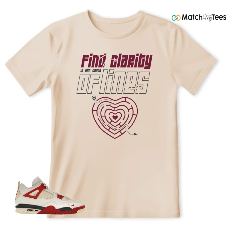 NIKE AIR JORDAN 4 BRICK AFTER BRICK SNEAKER Matching Tees t-shirt