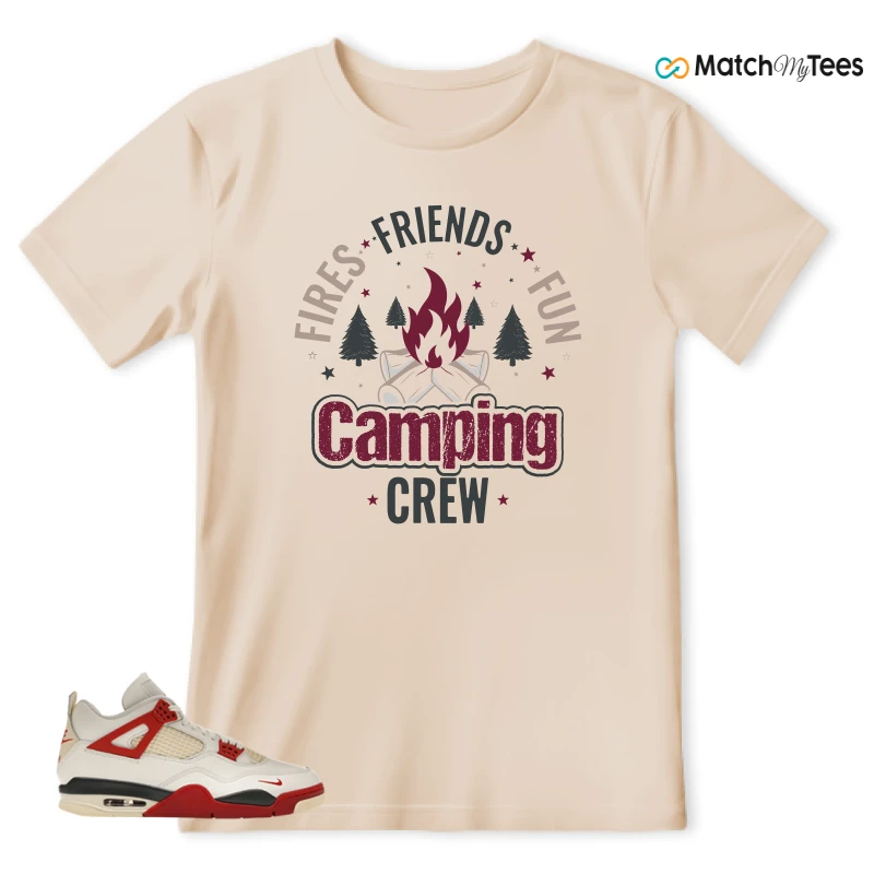 NIKE AIR JORDAN 4 BRICK AFTER BRICK SNEAKER Matching Tees t-shirt