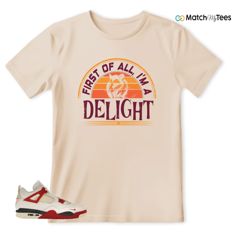 NIKE AIR JORDAN 4 BRICK AFTER BRICK SNEAKER Matching Tees t-shirt