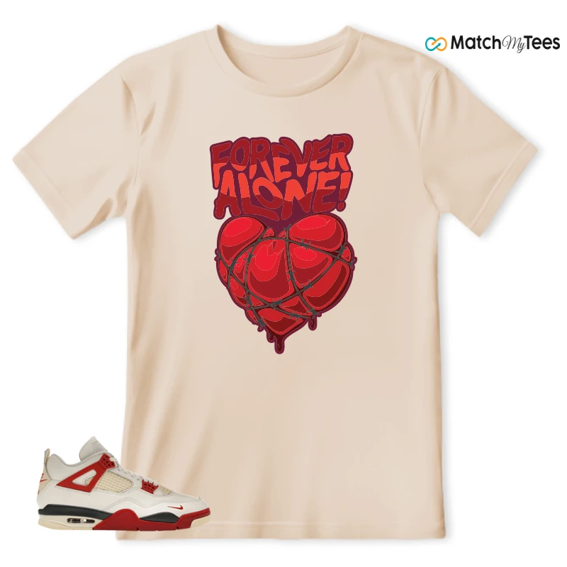 NIKE AIR JORDAN 4 BRICK AFTER BRICK SNEAKER Matching Tees t-shirt