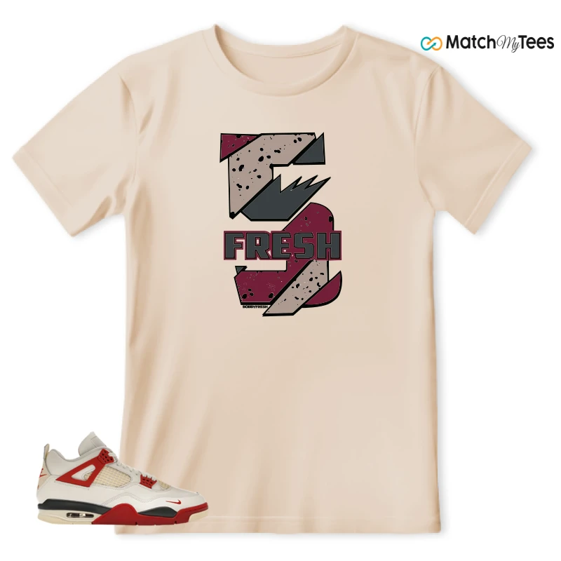 NIKE AIR JORDAN 4 BRICK AFTER BRICK SNEAKER Matching Tees t-shirt