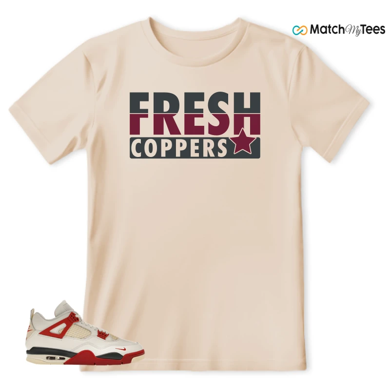 NIKE AIR JORDAN 4 BRICK AFTER BRICK SNEAKER Matching Tees t-shirt