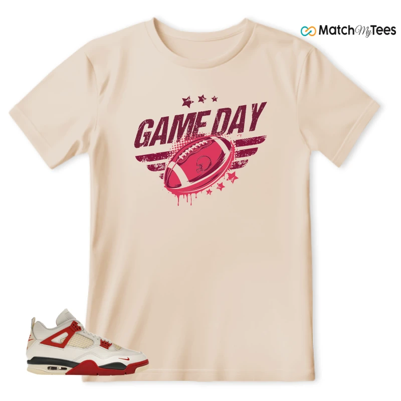 NIKE AIR JORDAN 4 BRICK AFTER BRICK SNEAKER Matching Tees t-shirt