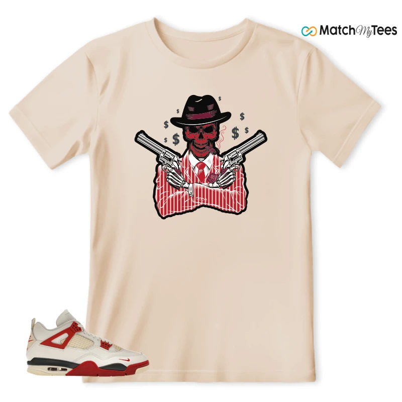 NIKE AIR JORDAN 4 BRICK AFTER BRICK SNEAKER Matching Tees t-shirt