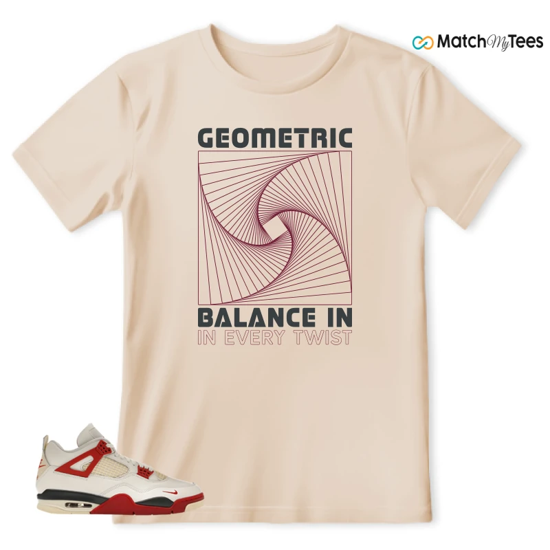 NIKE AIR JORDAN 4 BRICK AFTER BRICK SNEAKER Matching Tees t-shirt
