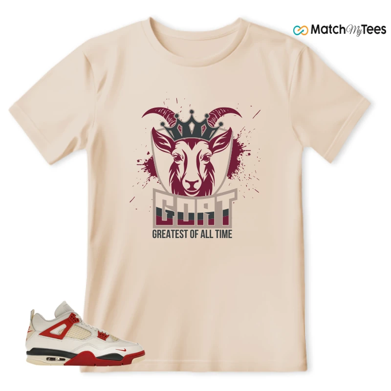 NIKE AIR JORDAN 4 BRICK AFTER BRICK SNEAKER Matching Tees t-shirt