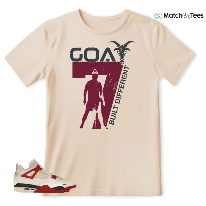 NIKE AIR JORDAN 4 BRICK AFTER BRICK SNEAKER Matching Tees t-shirt